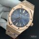 BF Factory Audemars Piguet Royal Oak 15400 41mm Automatic Watch - Blue Petite Tapisserie Dial Copy Cal (3)_th.jpg